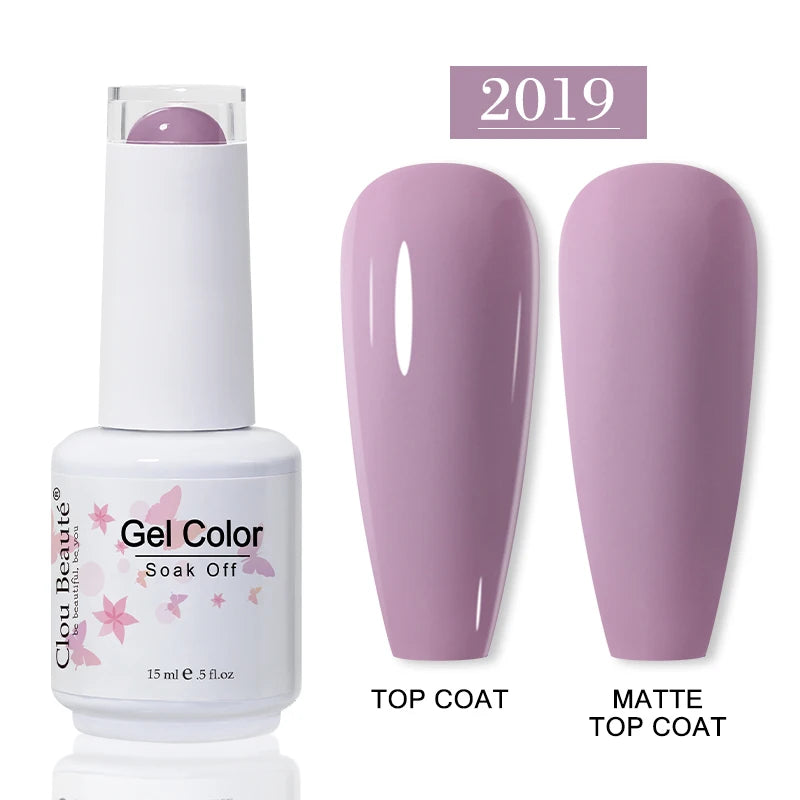CLOU BEAUTE 30 colores de esmalte en gel de secado UV