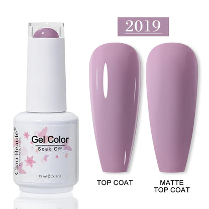 CLOU BEAUTE 30 colores de esmalte en gel de secado UV