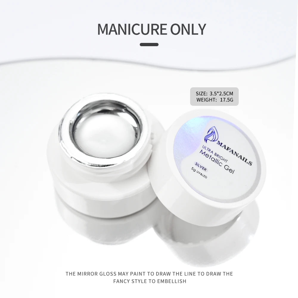 MAFANAILS metallic gel polishes