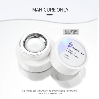 MAFANAILS metallic gel polishes