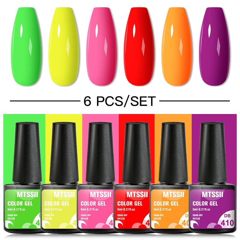 +50 Colecciones de 6 Esmaltes Semipermanentes MTSSII
