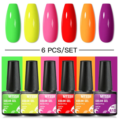 +50 Colecciones de 6 Esmaltes Semipermanentes MTSSII