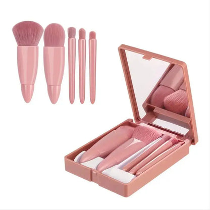 Set de 5 Brochas de Maquillaje Mini.