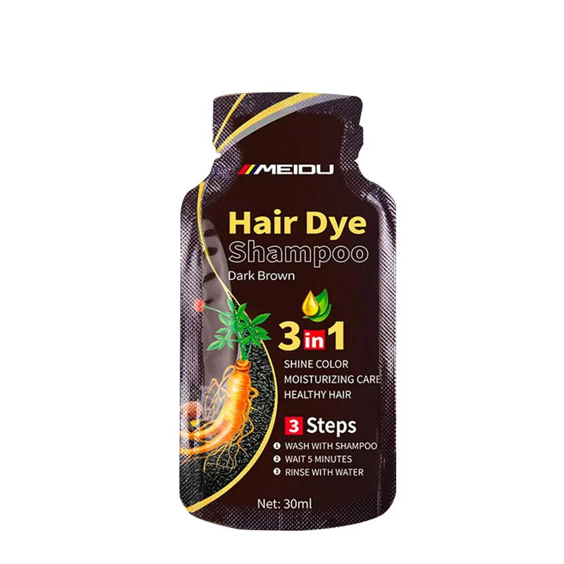 HAIR DYE Champú para cabello teñido, brillo, suavidad e hidratación.