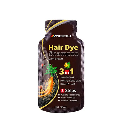HAIR DYE Champú para cabello teñido, brillo, suavidad e hidratación.