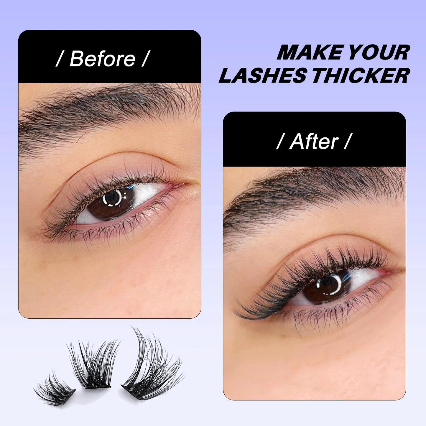 GROINNEYA Eyelash Extension Kit