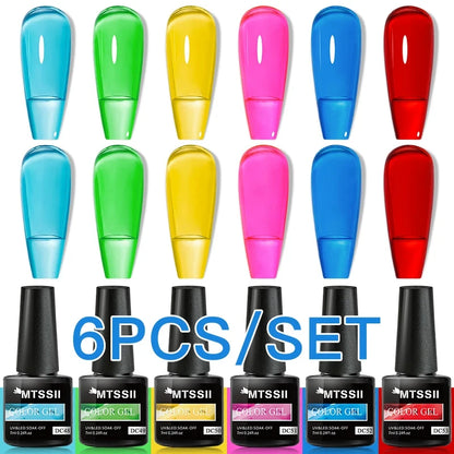 +50 Colecciones de 6 Esmaltes Semipermanentes MTSSII