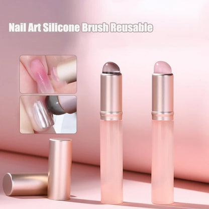 Pincel de silicona para efecto espejo