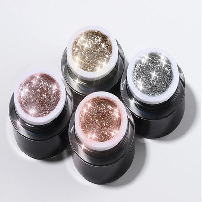 Set of 4 Vendeeni gel glitter