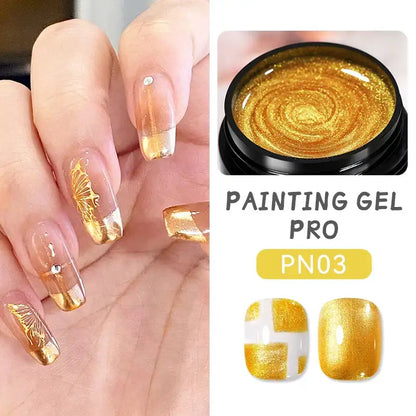 Esmaltes metálicos en Gel BORN PRETTY