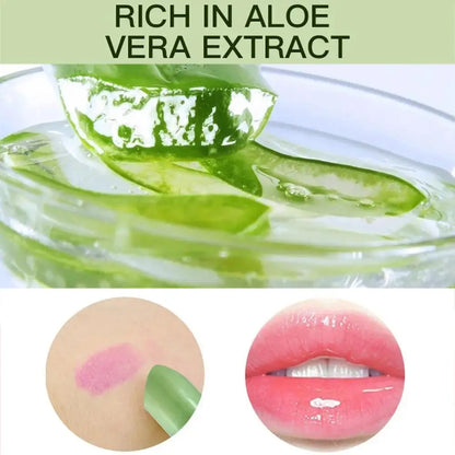 Kiss Beauty Color Changing Lipstick with Aloe Vera
