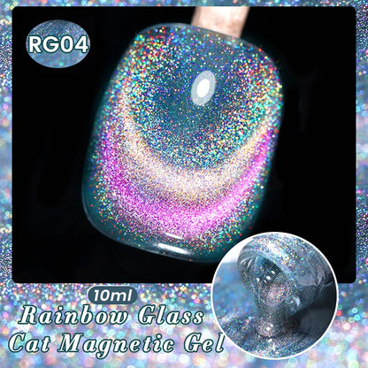 BORN PRETTY 6 Colors UV Magnetic Nail Polish
