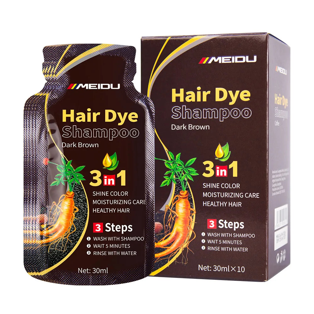 HAIR DYE Champú para cabello teñido, brillo, suavidad e hidratación.