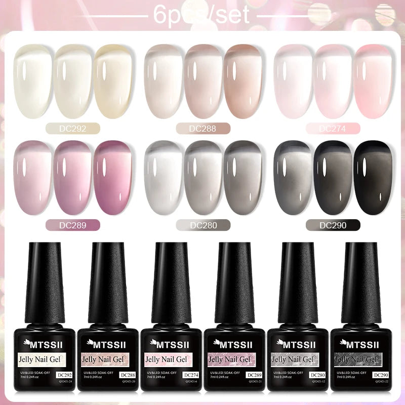 +50 Colecciones de 6 Esmaltes Semipermanentes MTSSII