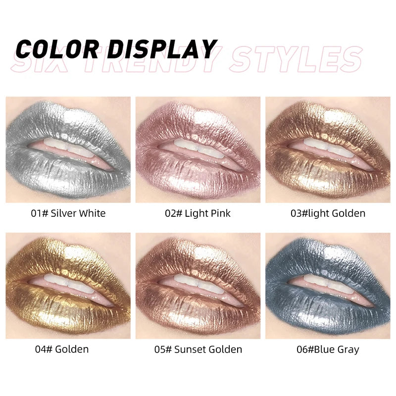 QiBest Moisturizing Liquid Lipstick, 5 Colors