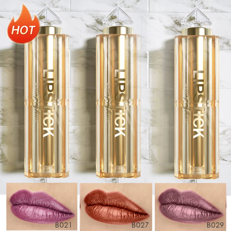 Set de 3 Barras labiales matte glitter