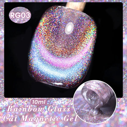 BORN PRETTY 6 Colors UV Magnetic Nail Polish