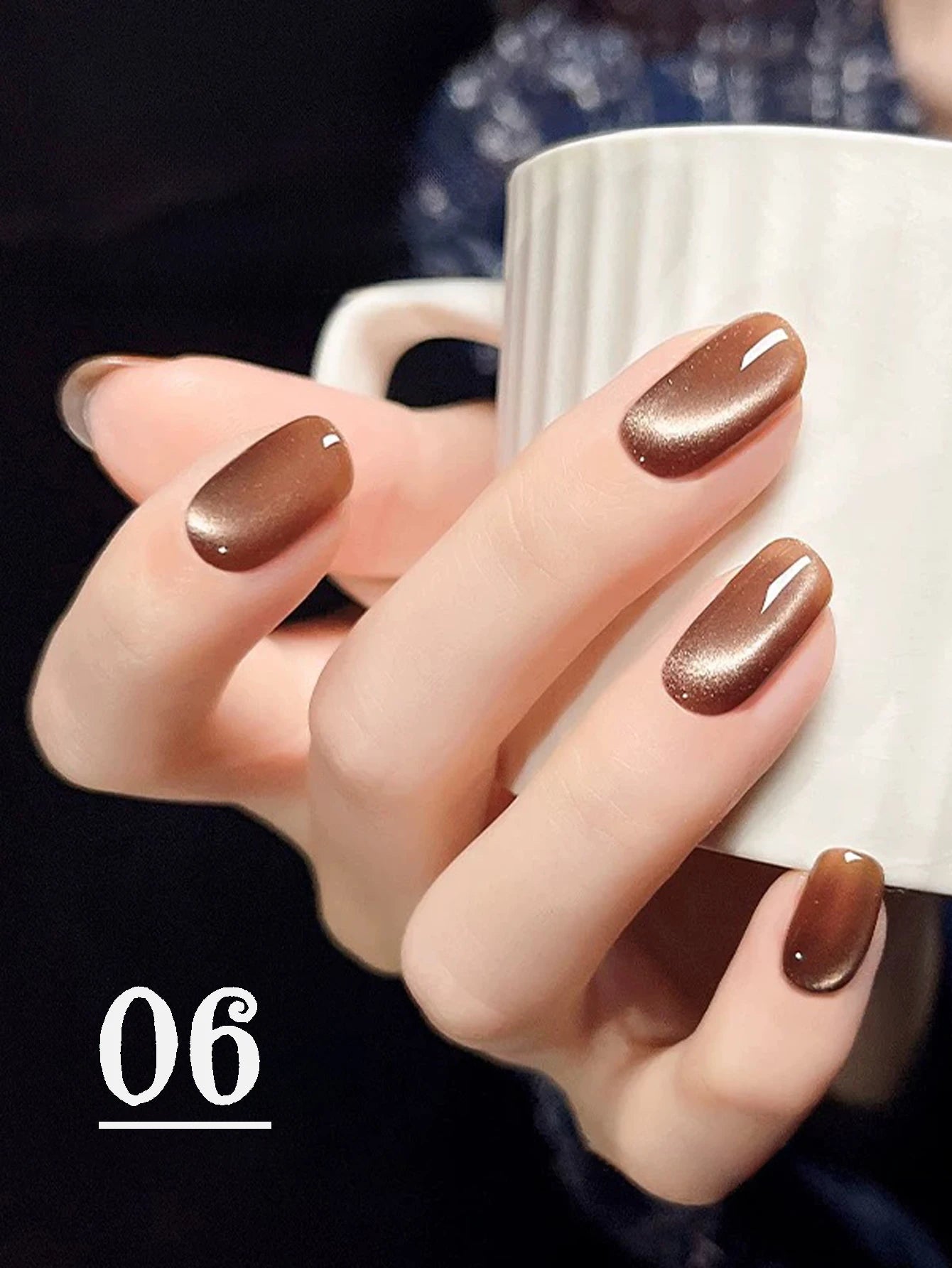 MIANEL magnetic cat eye nail polishes