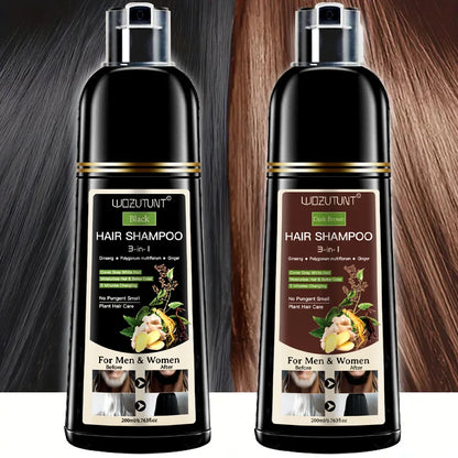 Champú para el cabello 3 en 1  para hombre y mujer