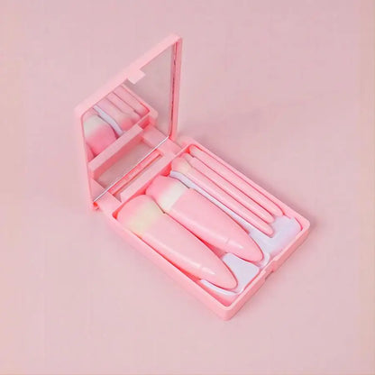 Set de 5 Brochas de Maquillaje Mini.