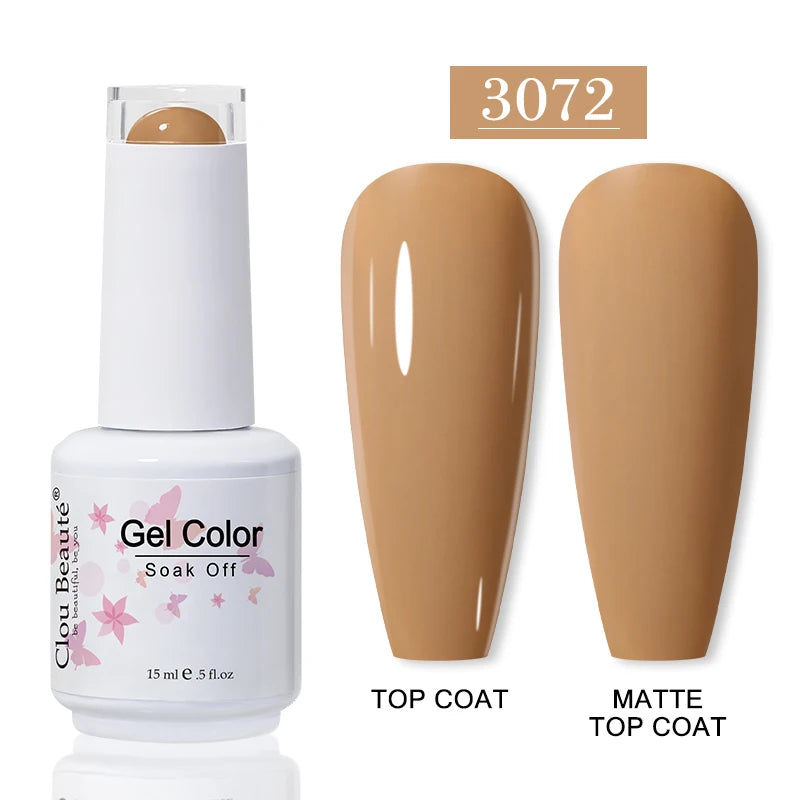 CLOU BEAUTE 30 colores de esmalte en gel de secado UV