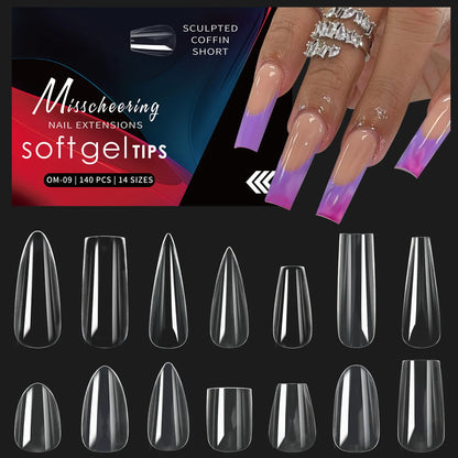 Set of 120/140 Misscheering False Nails.
