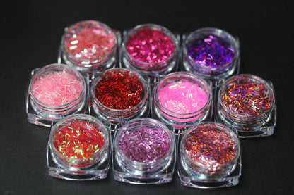glitter para decoracion de  uñas aqsfml