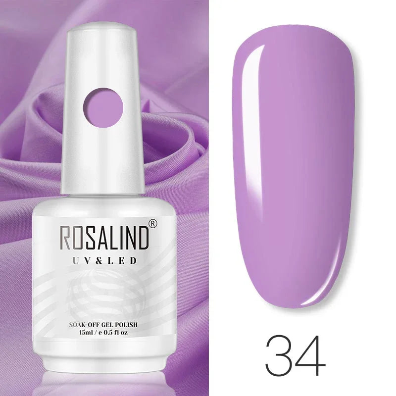 Esmalte en Gel Rosalind UV/LED. Colección 1