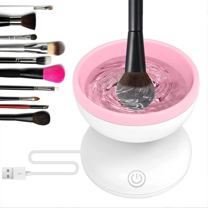 Electric Brush Cleaner.