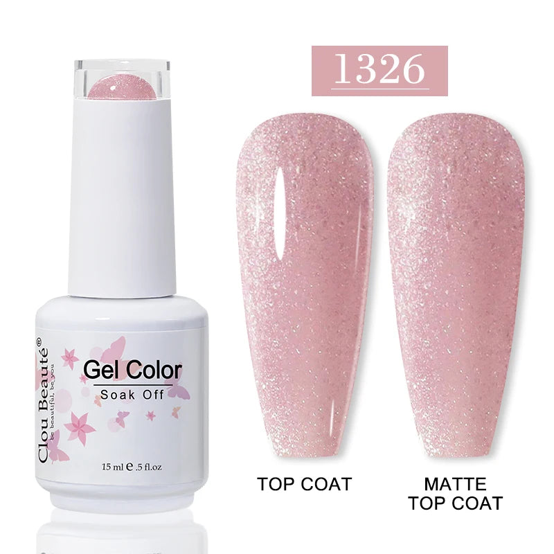 CLOU BEAUTE 30 colores de esmalte en gel de secado UV