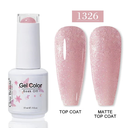 CLOU BEAUTE 30 colores de esmalte en gel de secado UV