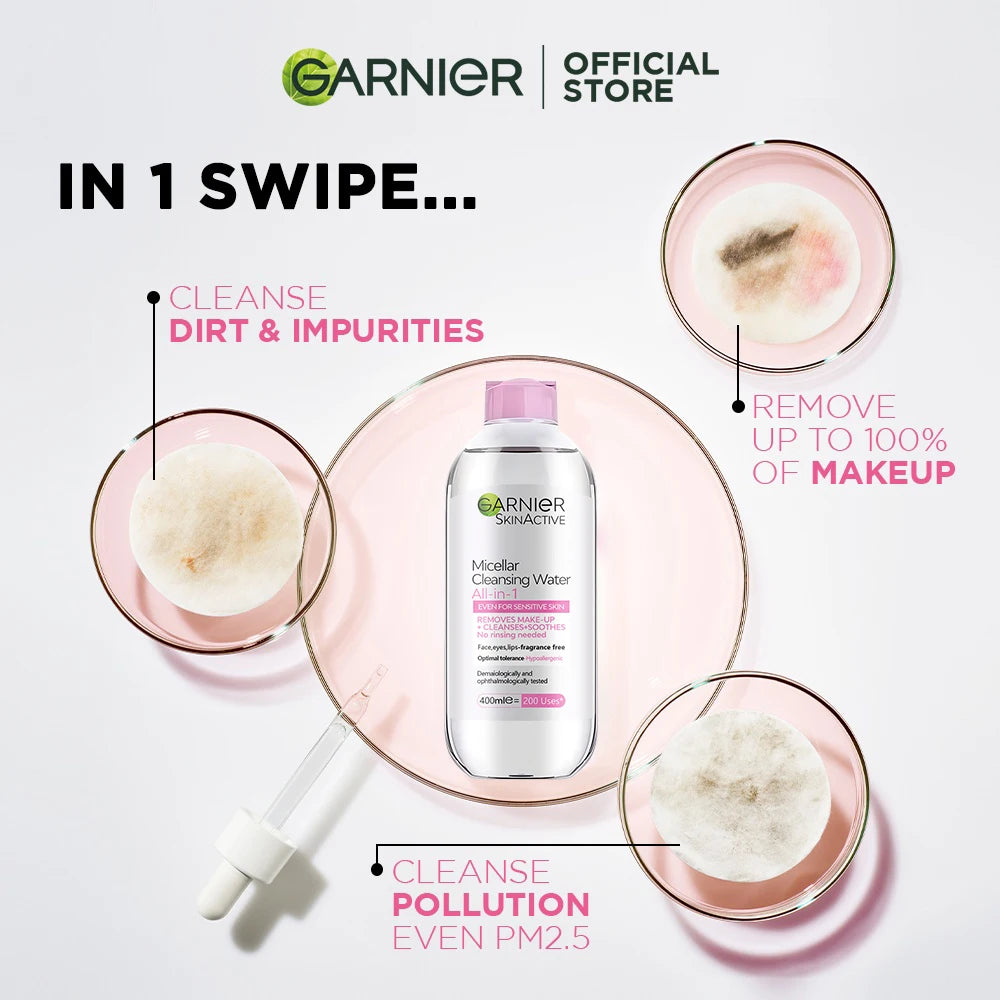 Garnier 3 in 1 Liquid Makeup Remover