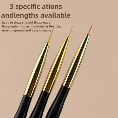 Manicure brushes.