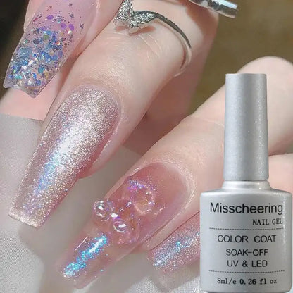 Esmaltes magnéticos arcoiris Misscheering
