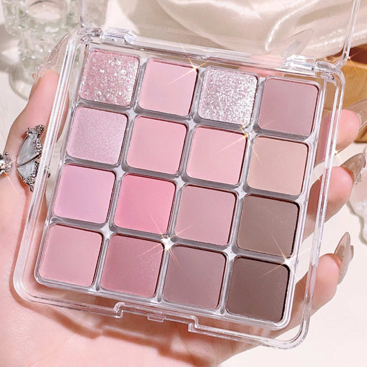 Paleta de Sombras de XIAOYUMI 16 Colores.