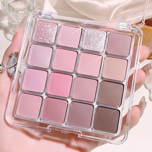 Paleta de Sombras de XIAOYUMI 16 Colores.