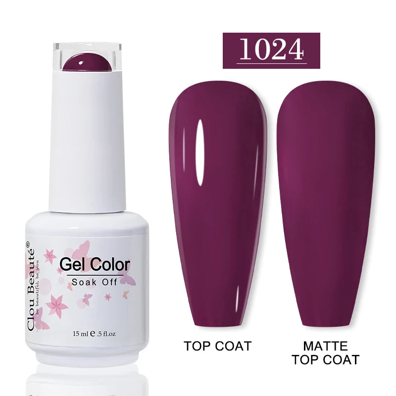 CLOU BEAUTE 30 colores de esmalte en gel de secado UV
