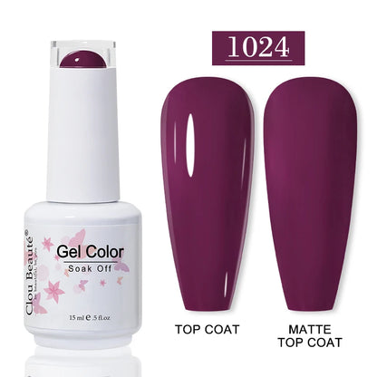 CLOU BEAUTE 30 colores de esmalte en gel de secado UV