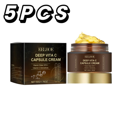 Crema  facial en capsula con vitamina C