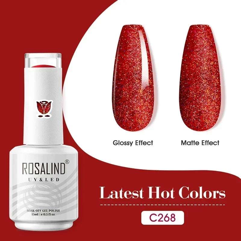 Top, Base, Prime y especiales ROSALIND secado UV