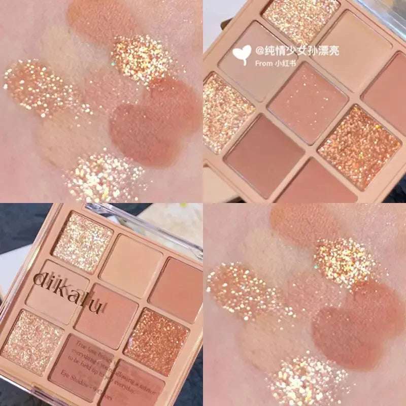 Paleta de sombras de ojos de DIKALU.