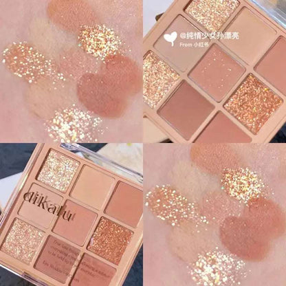 Paleta de sombras de ojos de DIKALU.