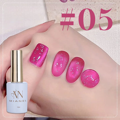 Mianel magnetic nail polishes