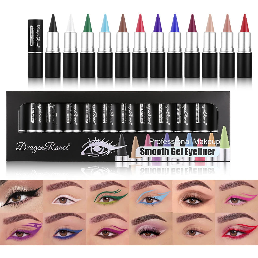 Dragon Ranee 12-Color Eyeshadow and Eyeliner Kit.