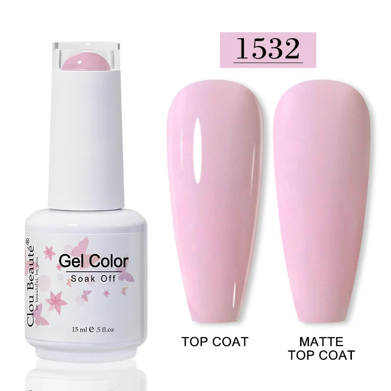 CLOU BEAUTE 30 colores de esmalte en gel de secado UV