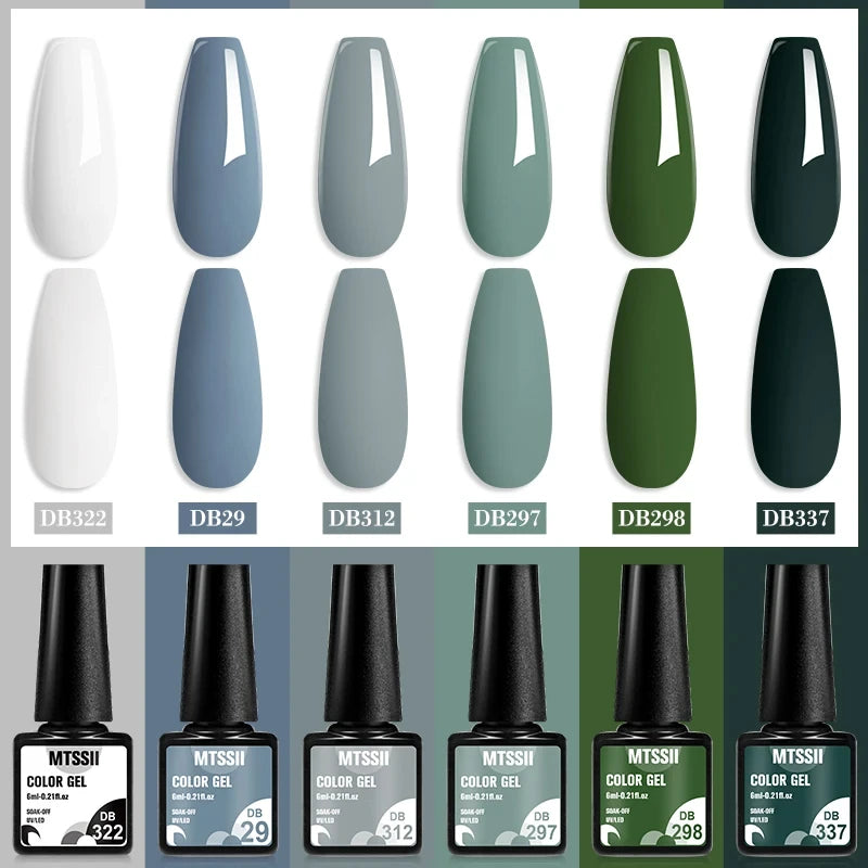 +50 Colecciones de 6 Esmaltes Semipermanentes MTSSII