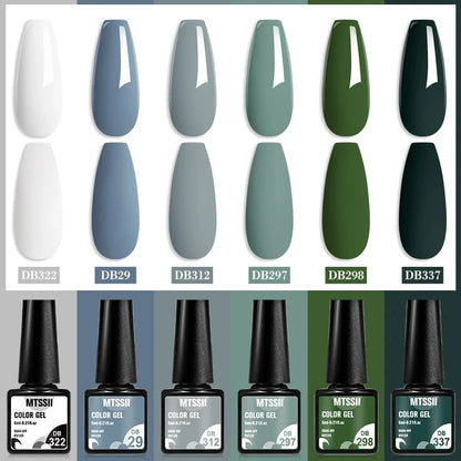+50 Colecciones de 6 Esmaltes Semipermanentes MTSSII