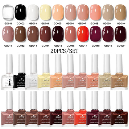 MTSSII Air-drying nail polish sets
