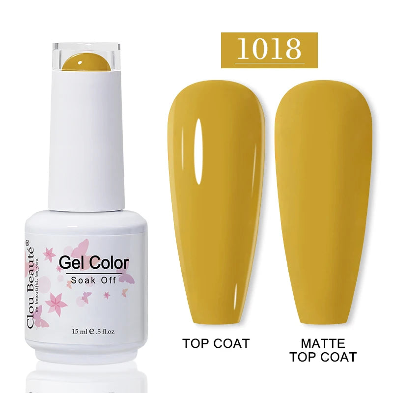 CLOU BEAUTE 30 colores de esmalte en gel de secado UV