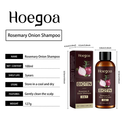 HOEGOA Champú de romero y cebollas.